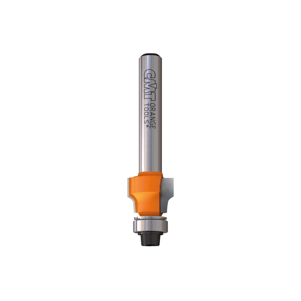 CMT 1/2in x 3/8in x 16/4in File-Free Flush Trim Router Bit for Laminates - 1/4in Shank