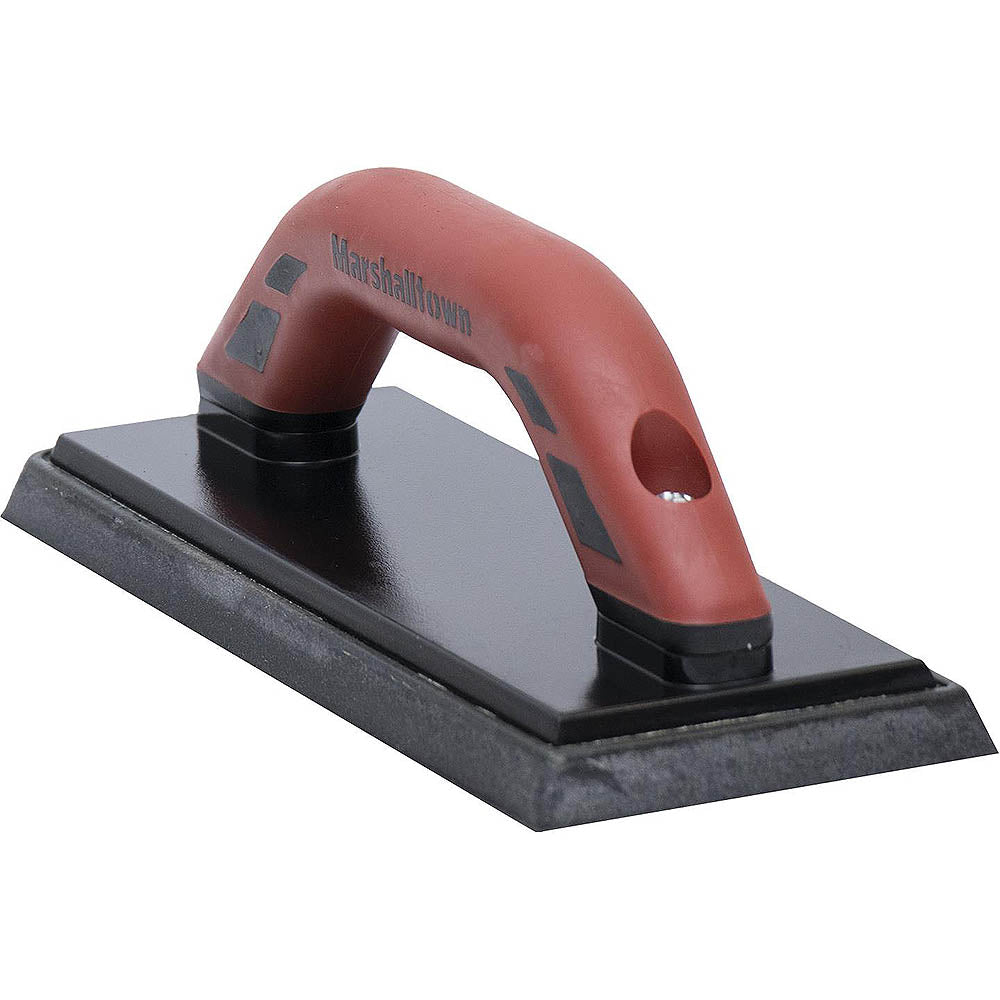 Marshalltown 10in x 4in Black Sponge Rubber Grout Float with DuraSoft Handle
