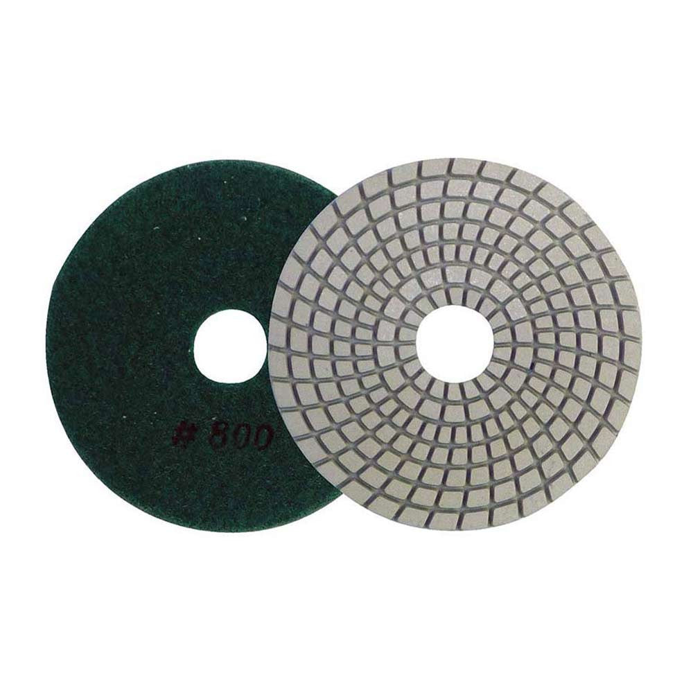 ROK 26915 4 inch Diamond Polishing Pad - 800 Grit