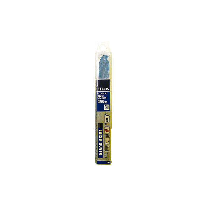ROK 5/8in Black Oxide HSS Silver and Deming Drill Bit