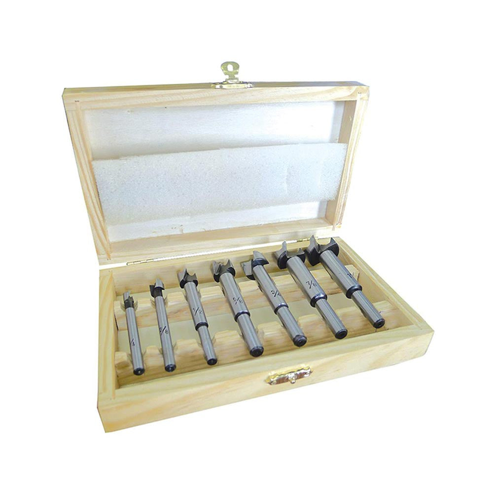 ROK 36022 7-Piece Forstner Bit Set