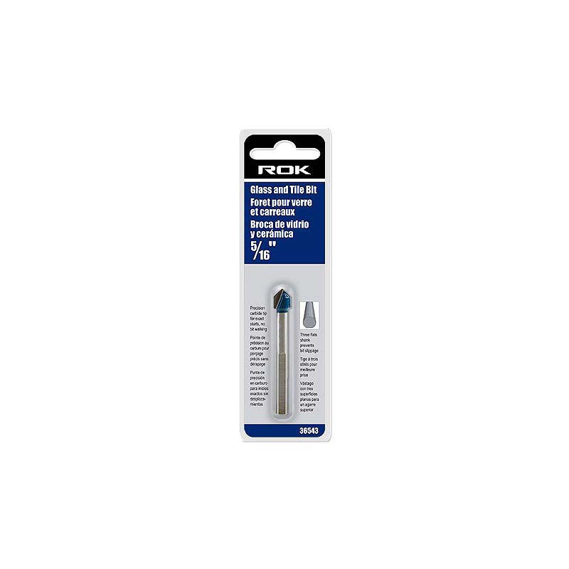 ROK 5/16in Glass and Tile Drill Bit