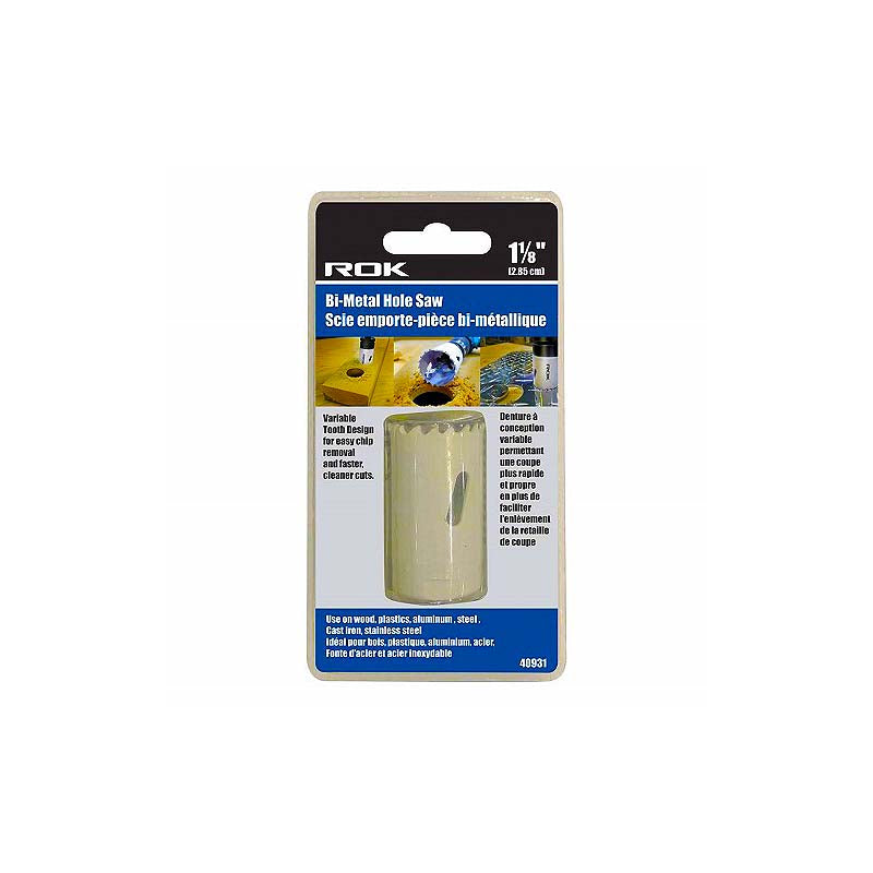 ROK 1-1/8in Bi-Metal Hole Saw