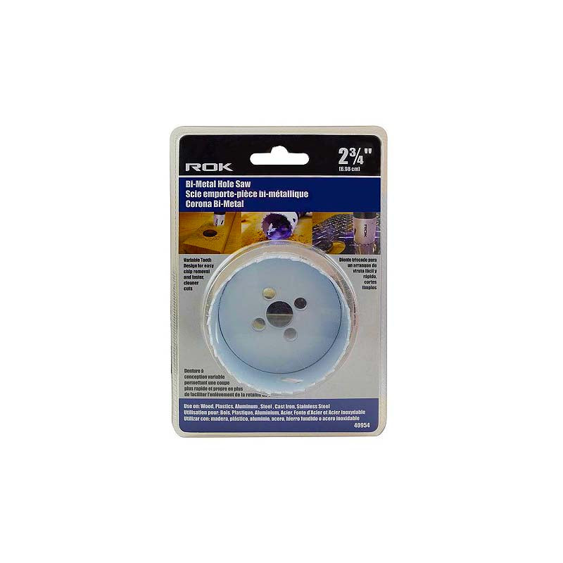 ROK 2-3/4in Bi-Metal Hole Saw