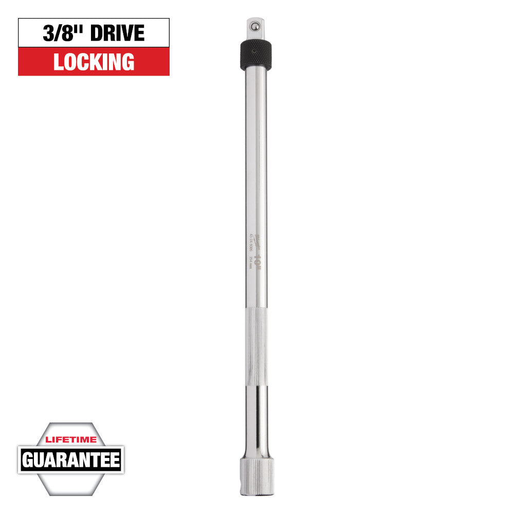 Milwaukee 3/8in Drive 10in Locking Extension