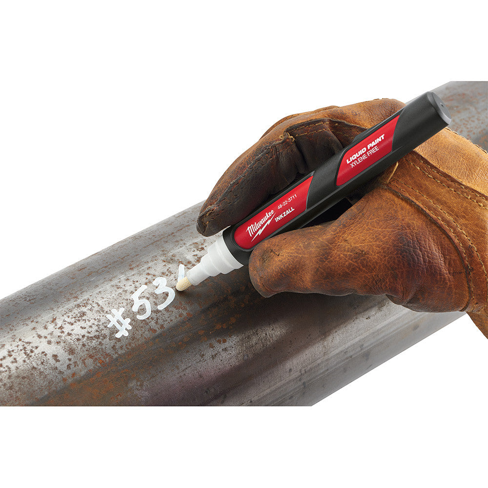 Milwaukee 48-22-3712 INKZALL White Liquid Paint Marker
