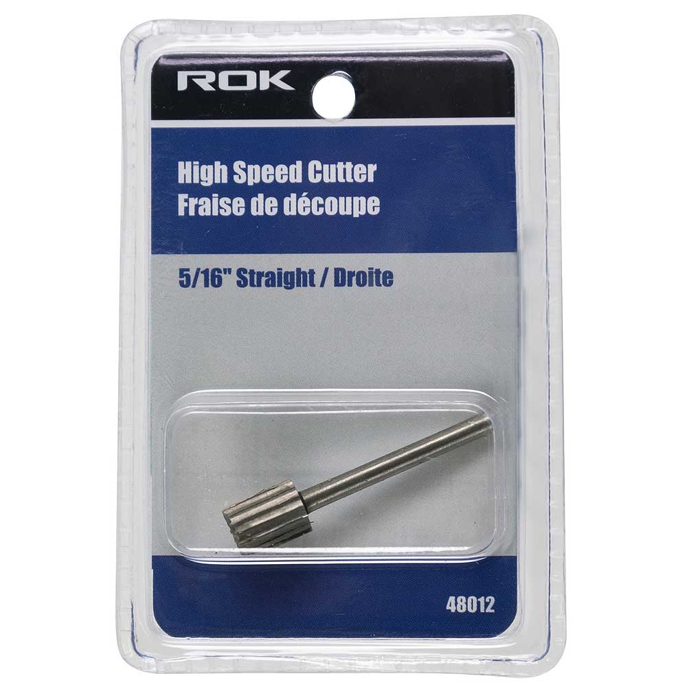 ROK 5/16in Straight High Speed Cutter Rotary Bit