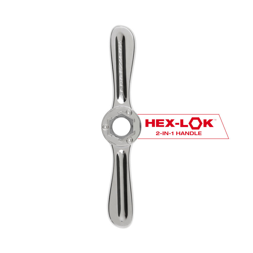 Milwaukee Hex-LOK 2-in-1 Tap and Die Threading Handle