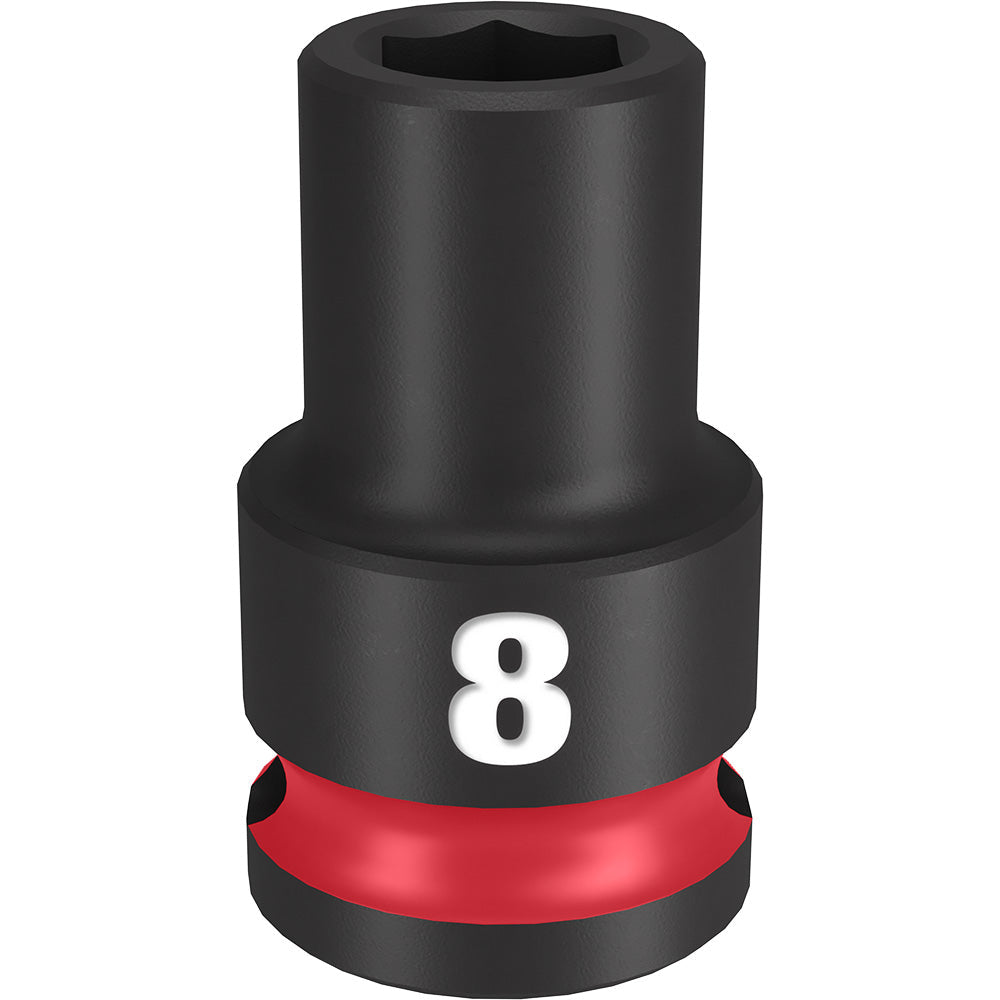 Milwaukee SHOCKWAVE Impact Duty 8mm Socket with 3/8in Drive