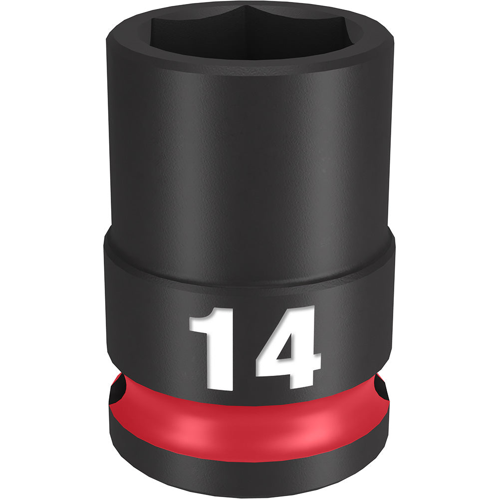 Milwaukee SHOCKWAVE Impact Duty 14mm Socket with 3/8in Drive