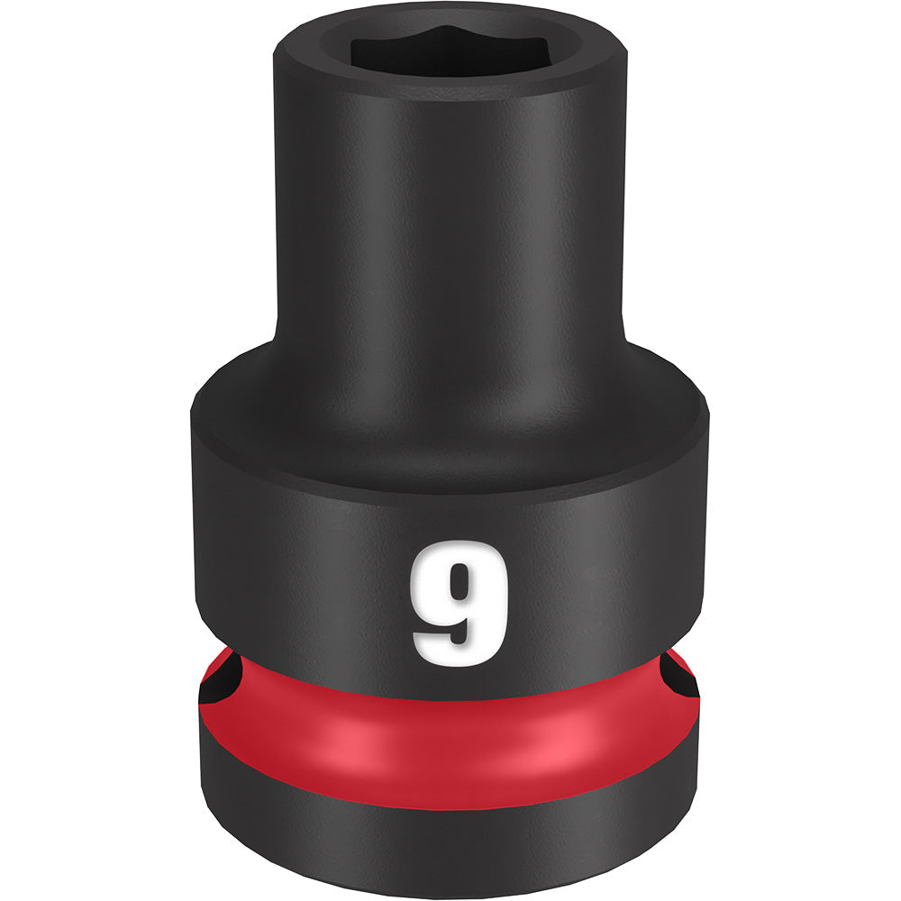 Milwaukee 9mm SHOCKWAVE Impact Duty Socket with 1/2in Drive