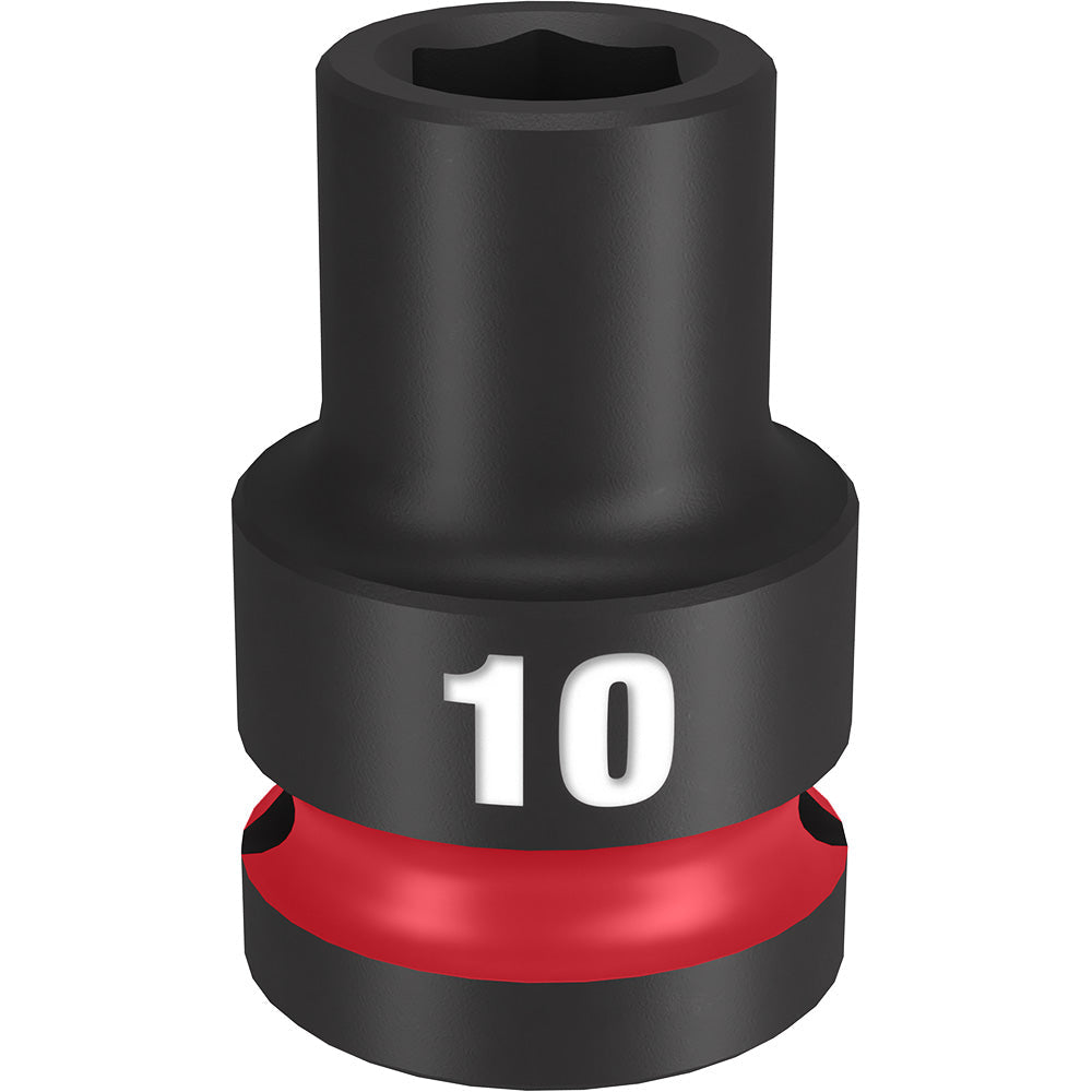 Milwaukee 10mm SHOCKWAVE Impact Duty Socket with 1/2in Drive