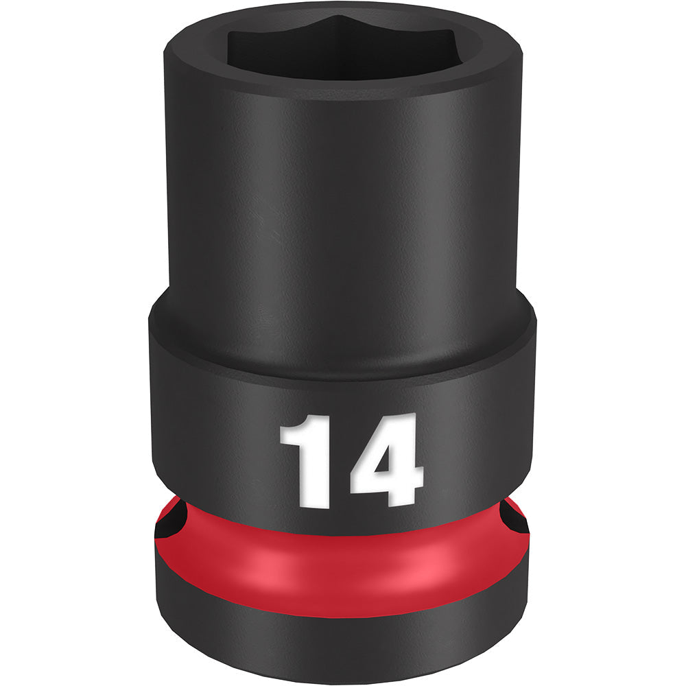 Milwaukee 14mm SHOCKWAVE Impact Duty Socket with 1/2in Drive