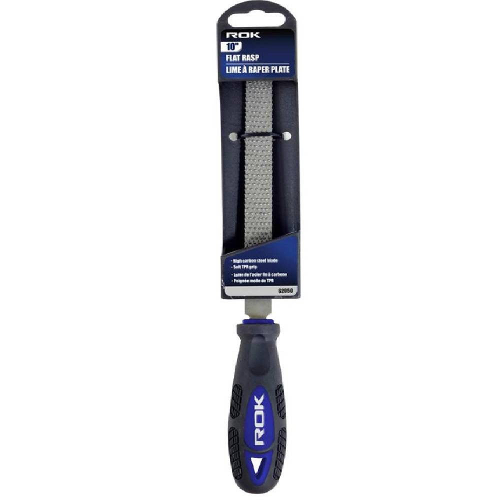 ROK 62050 6in. Flat Rasp showing in packaging