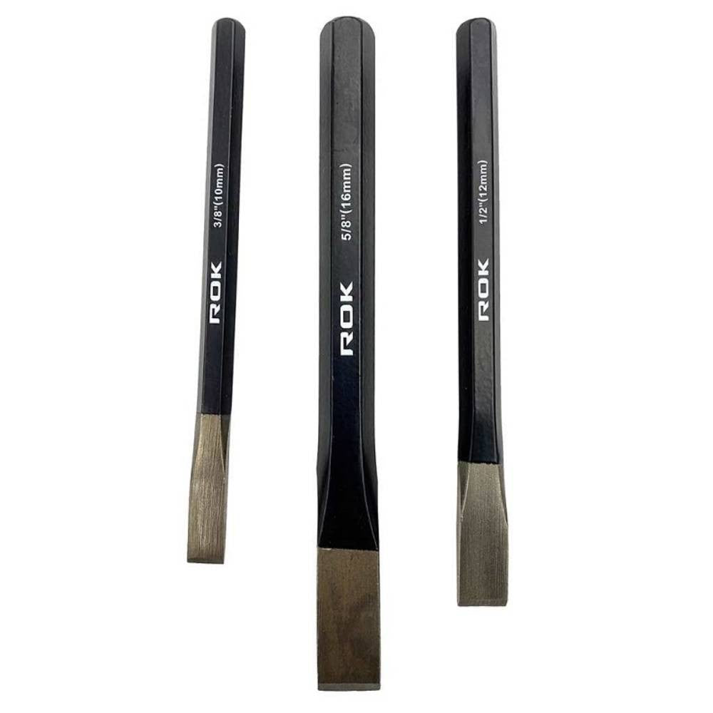 ROK 70400 3pc Cold Chisel Set