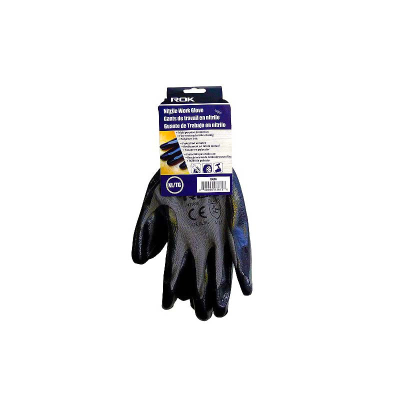 ROK Nitrile Work Gloves - Extra Large