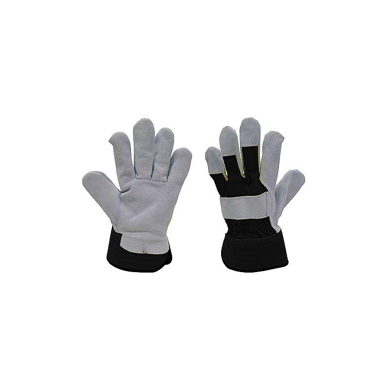 ROK Split Leather Work Gloves - Large