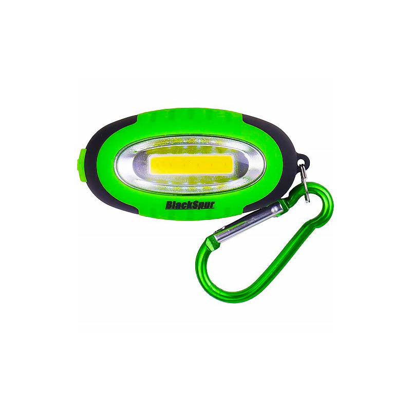 Blackspur COB LED Keychain Light with Karabiner