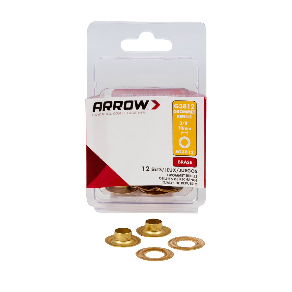 Arrow 3/8in Grommet Refills - 12pk