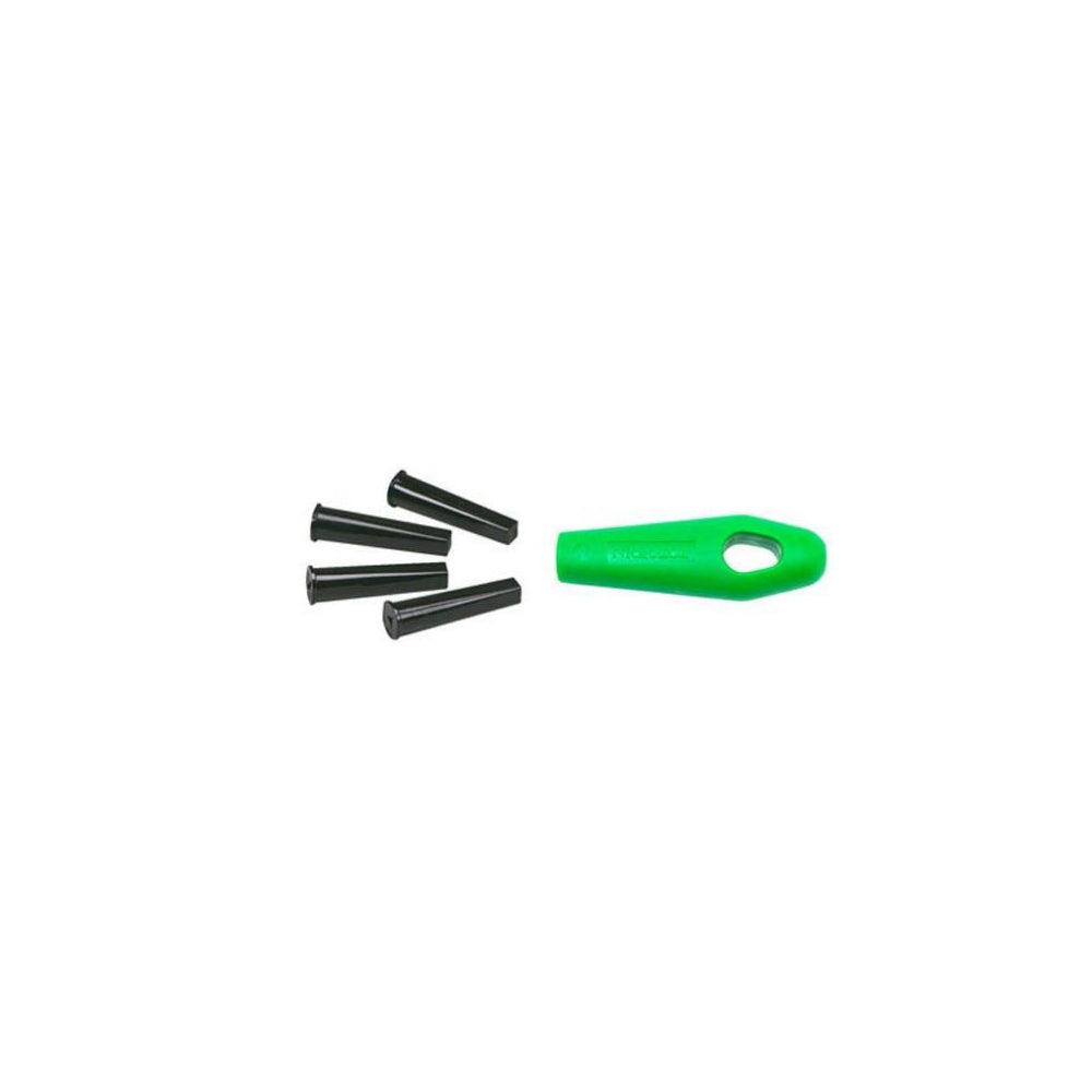 Crescent File Handle with Interchangeable Inserts