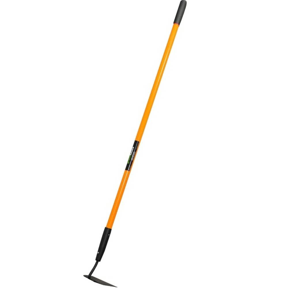 Holland Greenhouse G000237 6in Garden Hoe with 54in Fibreglass Long Handle
