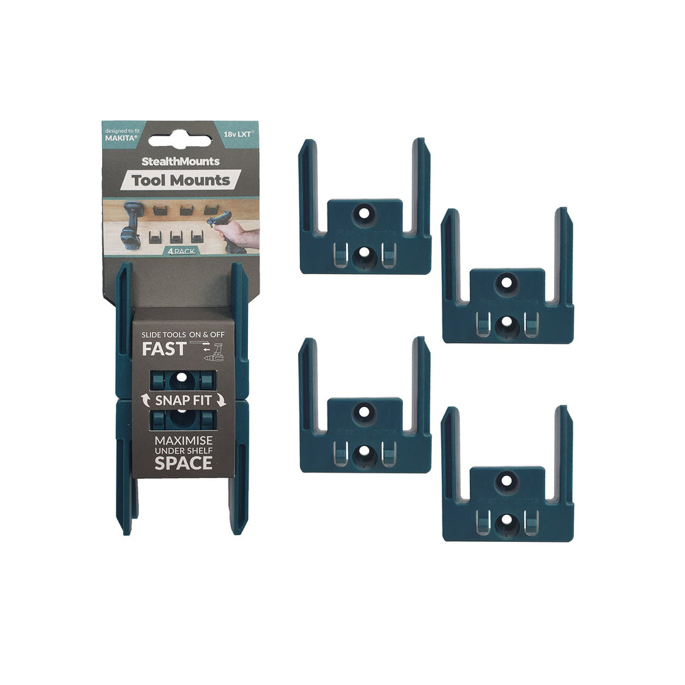 StealthMounts Makita 18V 4-Unit Battery Holder