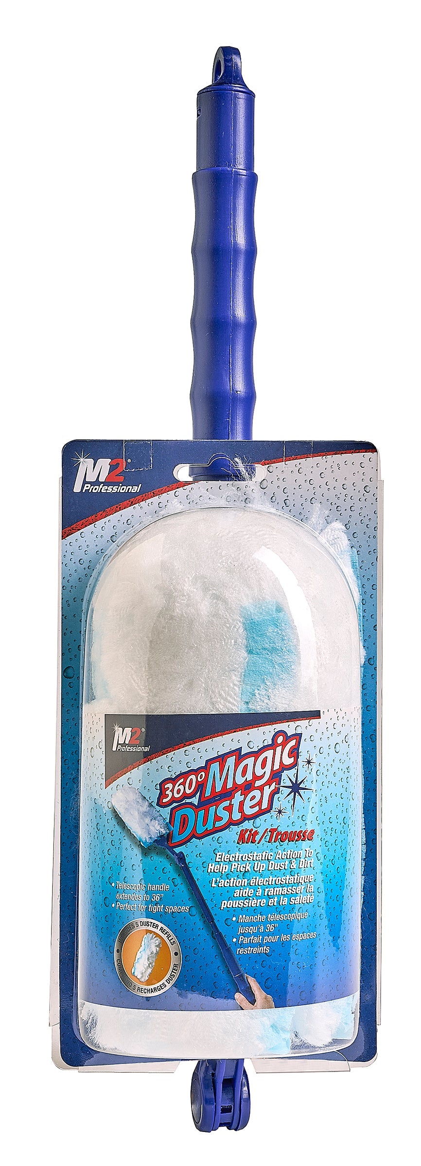M2 Magic Duster 360 Extendable Duster with 5pk Refill