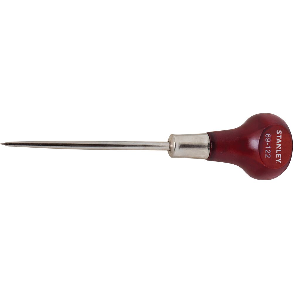 Stanley 6-1/16in Wood Handle Scratch Awl