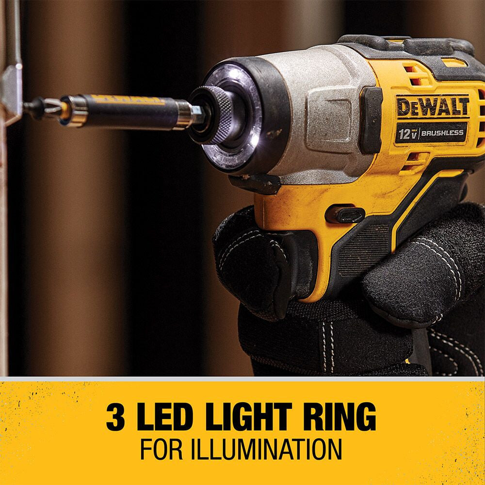 DeWalt DCF801B XTREME 12V Brushless 1/4 inch Impact Driver (Tool only)