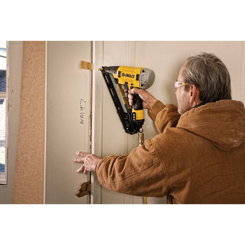 DeWalt DWFP72155 15 Gauge Precision Point inchDA inch Style Angle Finish Nailer
