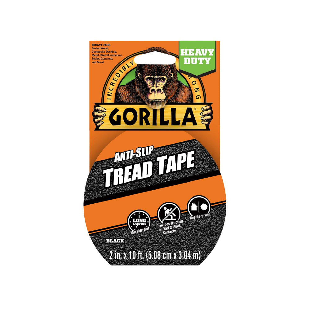 Gorilla Black 2in x 10' Anti-Slip Tread Tape