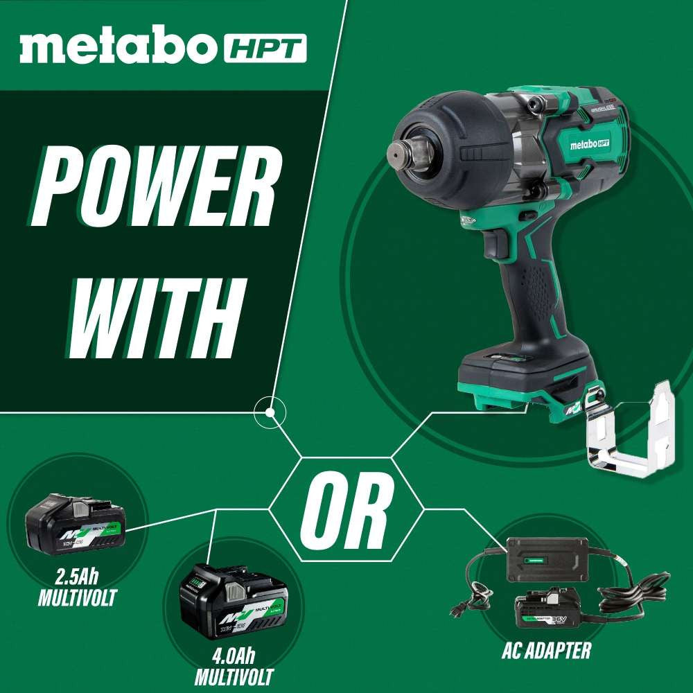 Metabo WR36DAQ4M HPT WR36DAQ4M MultiVolt 36V Brushless 3/4 inch Impact Wrench (Tool Only)