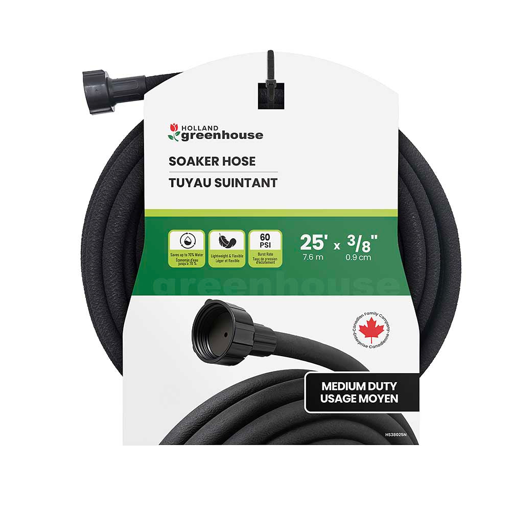 Holland Greenhouse 1/2in x 25' Soaker Hose