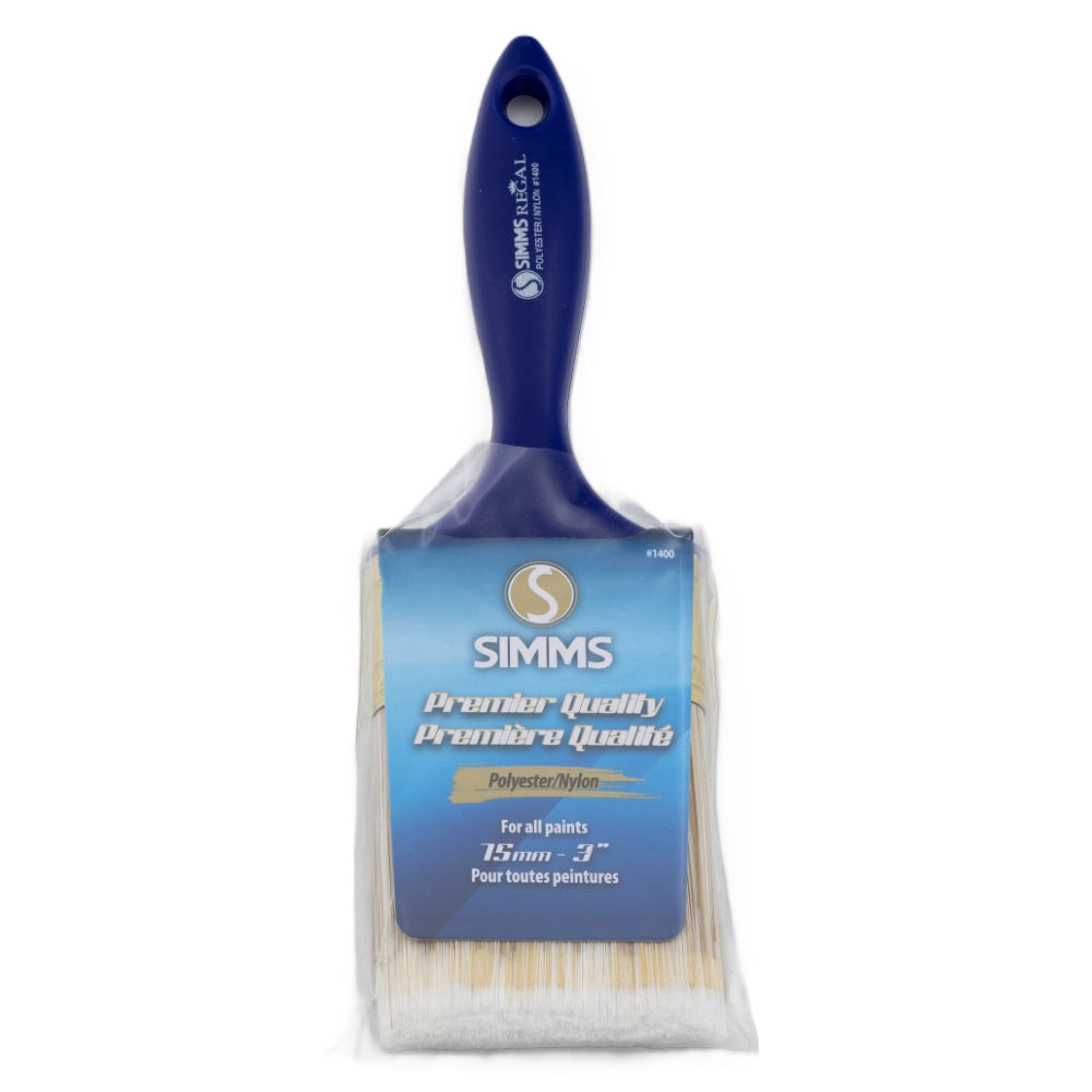 SIMMS 3in Regal Poly/Nylon Bristle Paint Brush