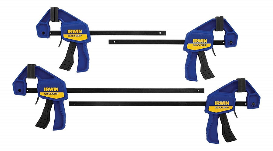 Irwin Quick-Grip 4pc 6in & 12in Mini Bar Clamp Set