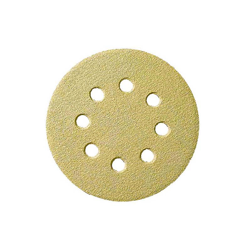 Klingspor 80 Grit 5in 8-Hole Hook & Loop PS 33 CK Sanding Discs - 10pk