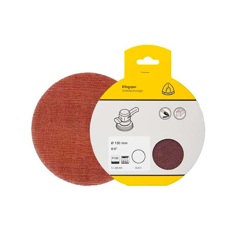 Klingspor AN 400 5in 80 Grit Sanding Screen - 5pk