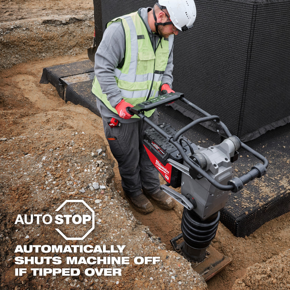 Milwaukee MXF270-2HD MX FUEL Cordless Brushless 70Kg Class Rammer Kit