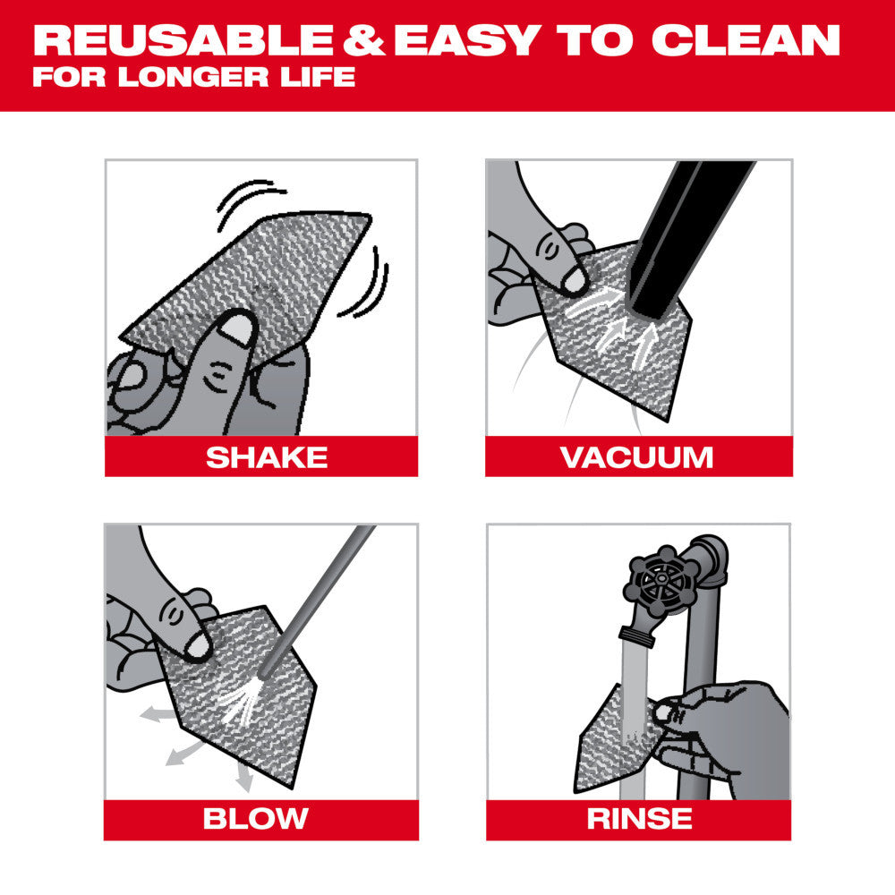 Milwaukee 48-80-5180 180 Grit Mesh Sanding Sheets for M12 FUEL Orbital Detail Sander - 12pk