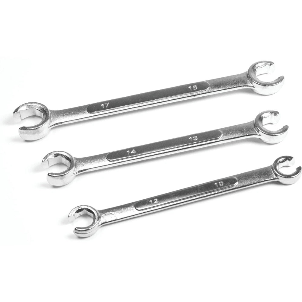 Performance Tool 3pc Metric Flare Nut Wrench Set