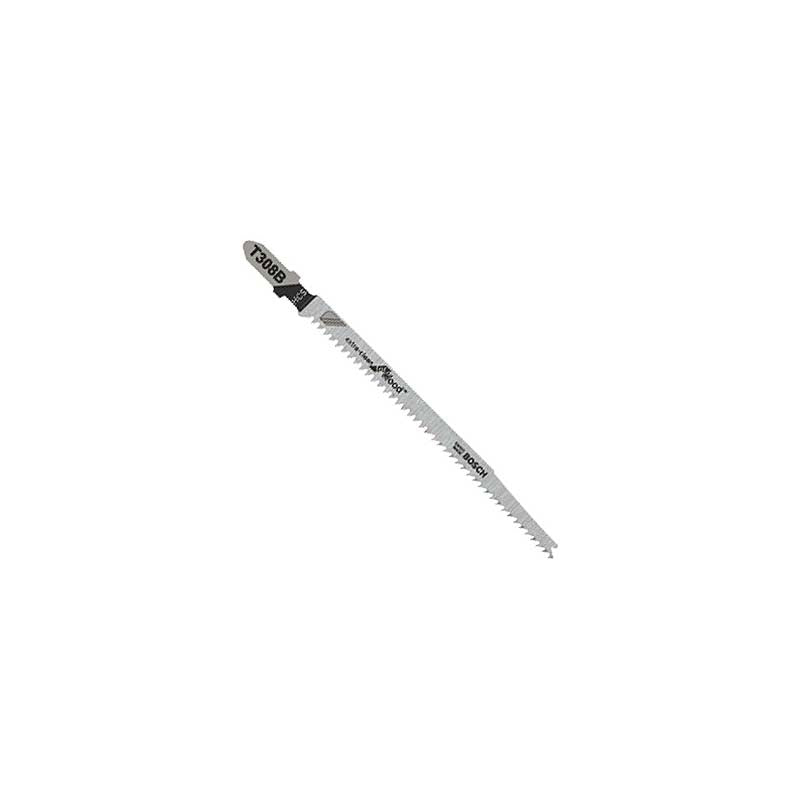 Bosch 4-1/2in 12 TPI Extra Clean for Wood T-Shank Jig Saw Blades - 5pk