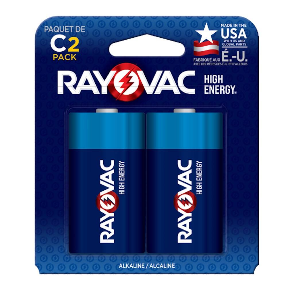Rayovac Alkaline C Batteries - 2pk