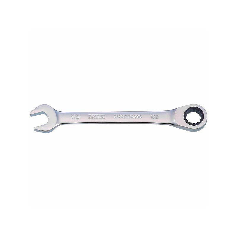 DeWalt 1/2in 12pt SAE Ratcheting Combination Wrench
