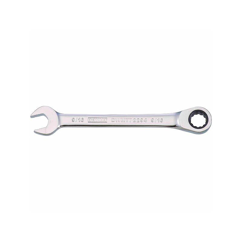 DeWalt 9/16in 12pt SAE Ratcheting Combination Wrench