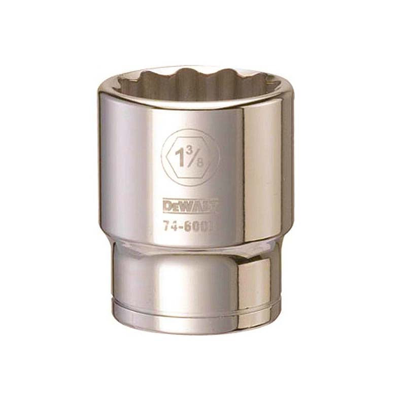 DeWalt 1-3/8in 3/4in Drive 12pt SAE Socket