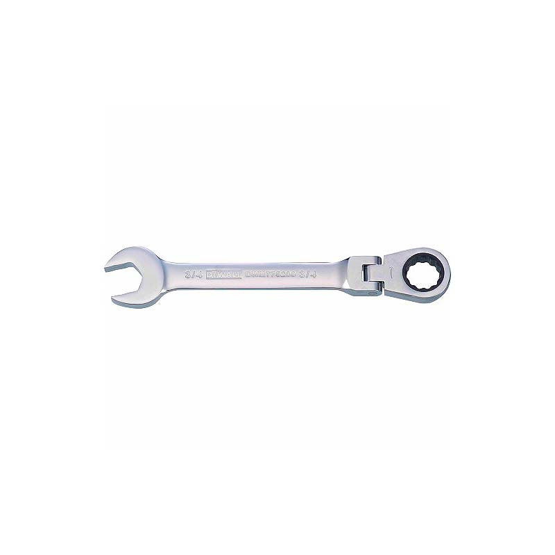 DeWalt 3/4in 12pt SAE Flex Head Ratcheting Combination Wrench