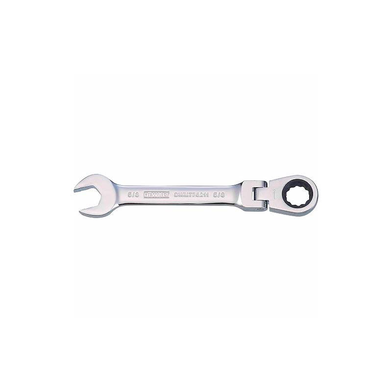DeWalt 5/8in 12pt SAE Flex Head Ratcheting Combination Wrench