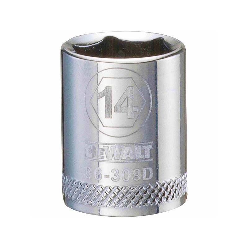 DeWalt 14mm 3/8in Drive 6pt Metric Socket