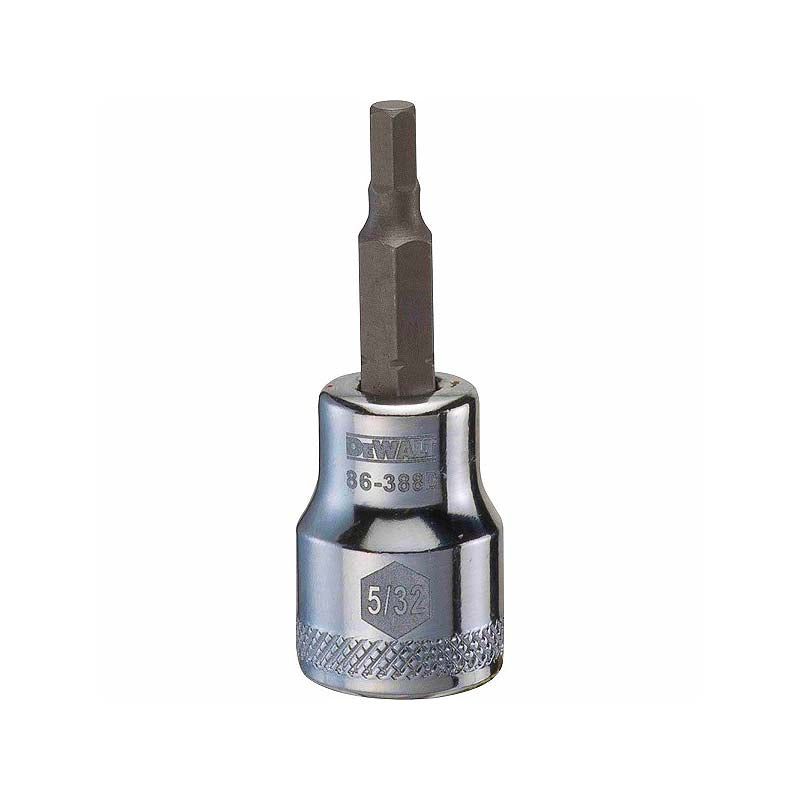 DeWalt 5/32in 3/8in Drive SAE Hex Bit Socket