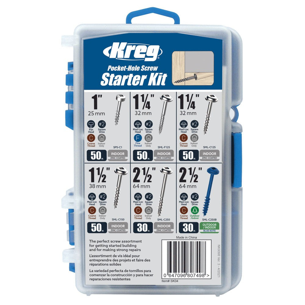 Kreg Pocket-Hole Screw Starter Kit